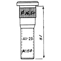 PERNO RUEDA DELANTERO TRASERO AVIA