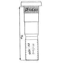 PERNO RUEDA DERECHA PLATAFORMAS 90MM