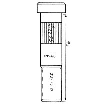 PERNO RUEDA DOBLE DERECHA LECIÑENA MODERNO 93MM