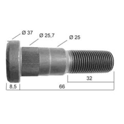 PERNO RUEDA TRAILOR CASALS