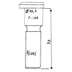 PERNO RUEDA TRASERO IZQUIERDO-DERECHO EBRO