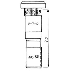 PERNO RUEDA DERECHA DELANTERA-TRASERA VOLVO